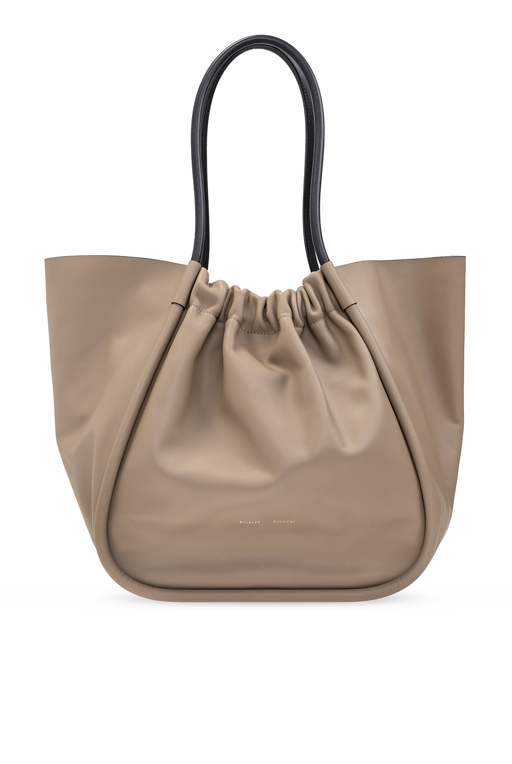 Beige Ruched shopper bag Proenza Schouler Vitkac France